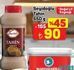 SEYİDOĞLU TAHİN 550 G SEYİDOĞLU TAHİN 550 G